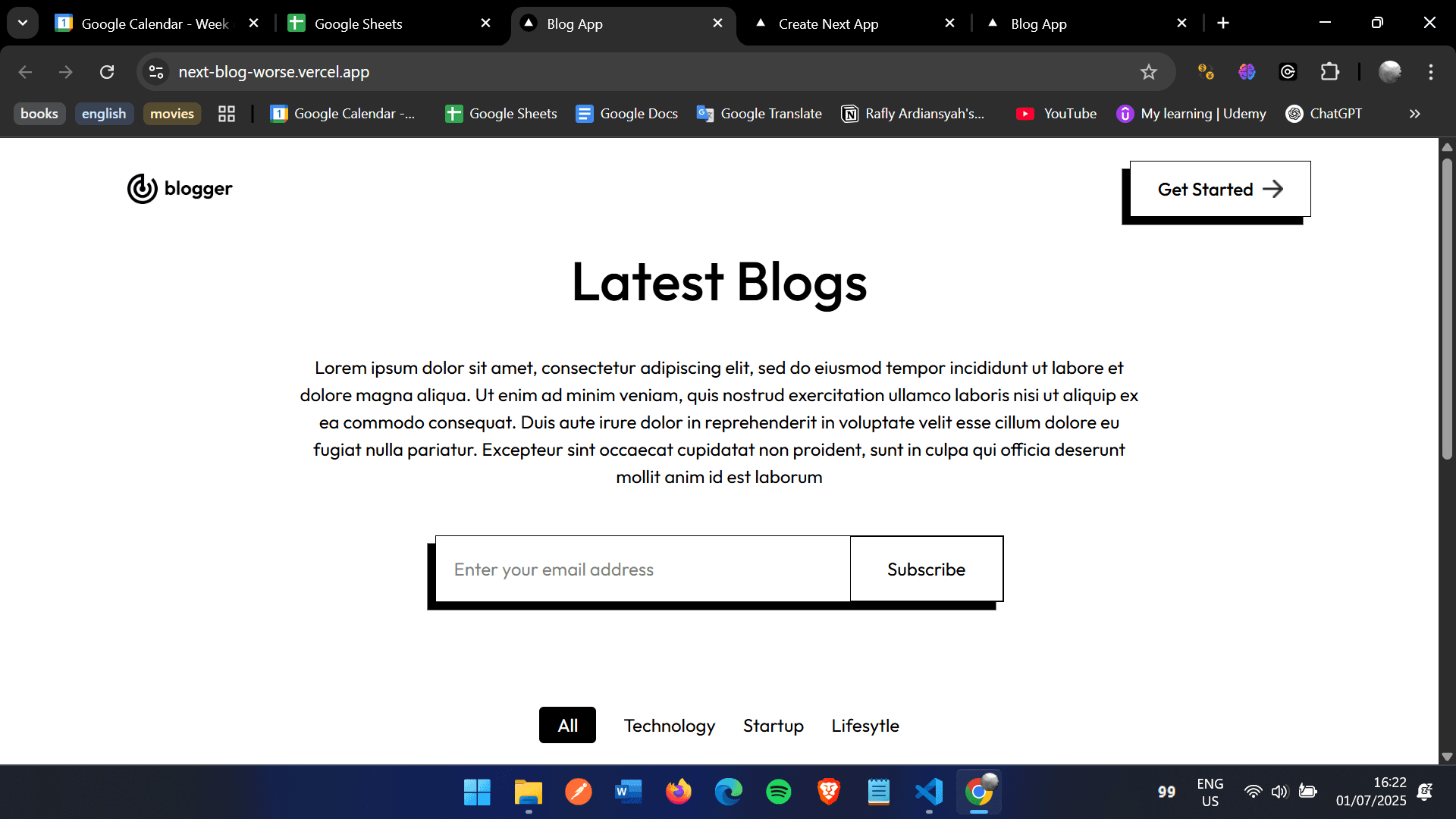 Next Blog Platform